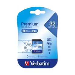 32 GB Verbatim Premium SDHC Class 10 Bulk