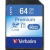 64 GB Verbatim Standard SDXC Class 10 Bulk