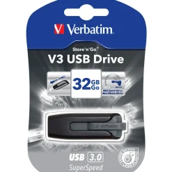 32 GB Verbatim Store `n` Go V3 schwarz USB 3.0