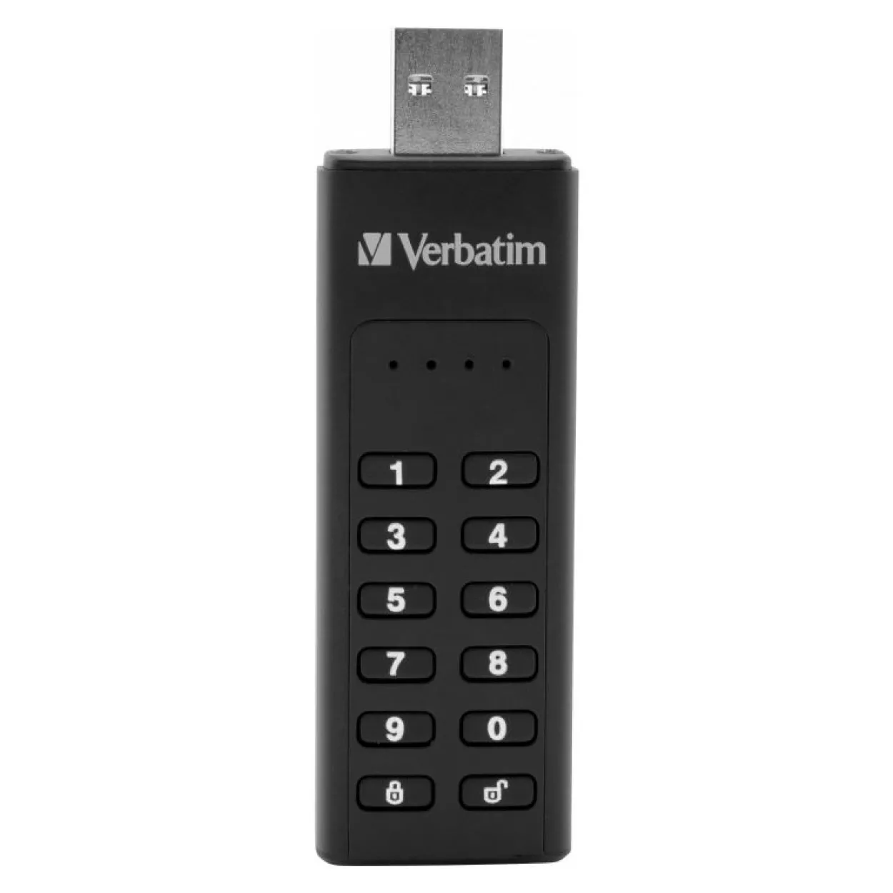 128GB Verbatim 3.0 USB Stick Secure, Keypad AES 256-Bit, (R) 160MB/s, (W) 150MB/s, Retail