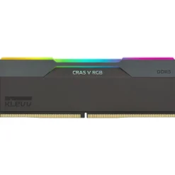 32GB (2x16GB) Klevv Cras V RGB UDIMM DDR5-6000 CL30-38-38-78 Obsidian Black