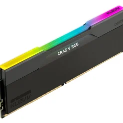 32GB (2x16GB) Klevv Cras V RGB UDIMM DDR5-6000 CL30-38-38-78 Obsidian Black