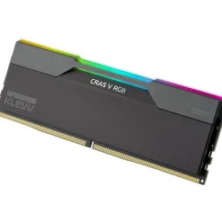 32GB (2x16GB) Klevv Cras V RGB UDIMM DDR5-6000 CL30-38-38-78 Obsidian Black