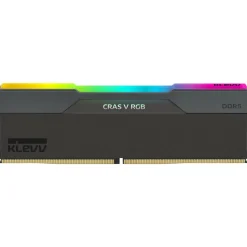 32GB (2x16GB) Klevv Cras V RGB UDIMM DDR5-6000 CL30-38-38-78 Obsidian Black