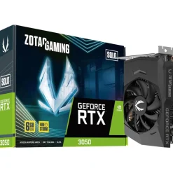 6GB ZOTAC GeForce RTX 3050 Solo Aktiv PCIe 4.0 x16 (x8) (Retail)