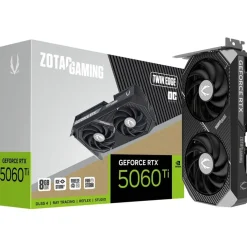 8GB ZOTAC GeForce RTX 5060 Ti GAMING Twin Edge OC Aktiv PCIe 5.0 x16 (x8) (Retail)
