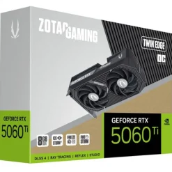 8GB ZOTAC GeForce RTX 5060 Ti GAMING Twin Edge OC Aktiv PCIe 5.0 x16 (x8) (Retail)