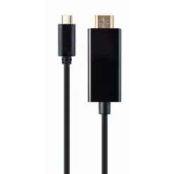 Gembird A-CM-HDMIM-02 Adapter USB-C auf HDMI-Stecker, 4K 60Hz, 2m, schwarz
