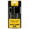 Gembird Adapter HDMI -> VGA/Audio Single-Port schwarz
