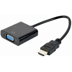 Gembird Adapter HDMI -> VGA/Audio Single-Port schwarz