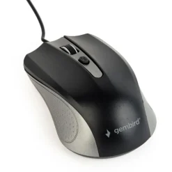 Gembird 4B-01 USB grau/schwarz (kabelgebunden)