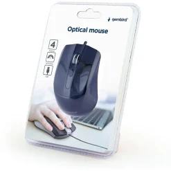 Gembird 4B-01 USB schwarz (kabelgebunden)