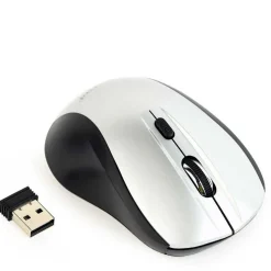 Gembird 4B-02 USB schwarz/silber (kabellos)