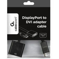Gembird DisplayPort DVI - Adapterkabel, schwarz