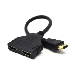 Gembird DSP-2PH4-04 HDMI-Kabel HDMI Typ A (Standard) 2 x HDMI Type A (Standard) Schwarz