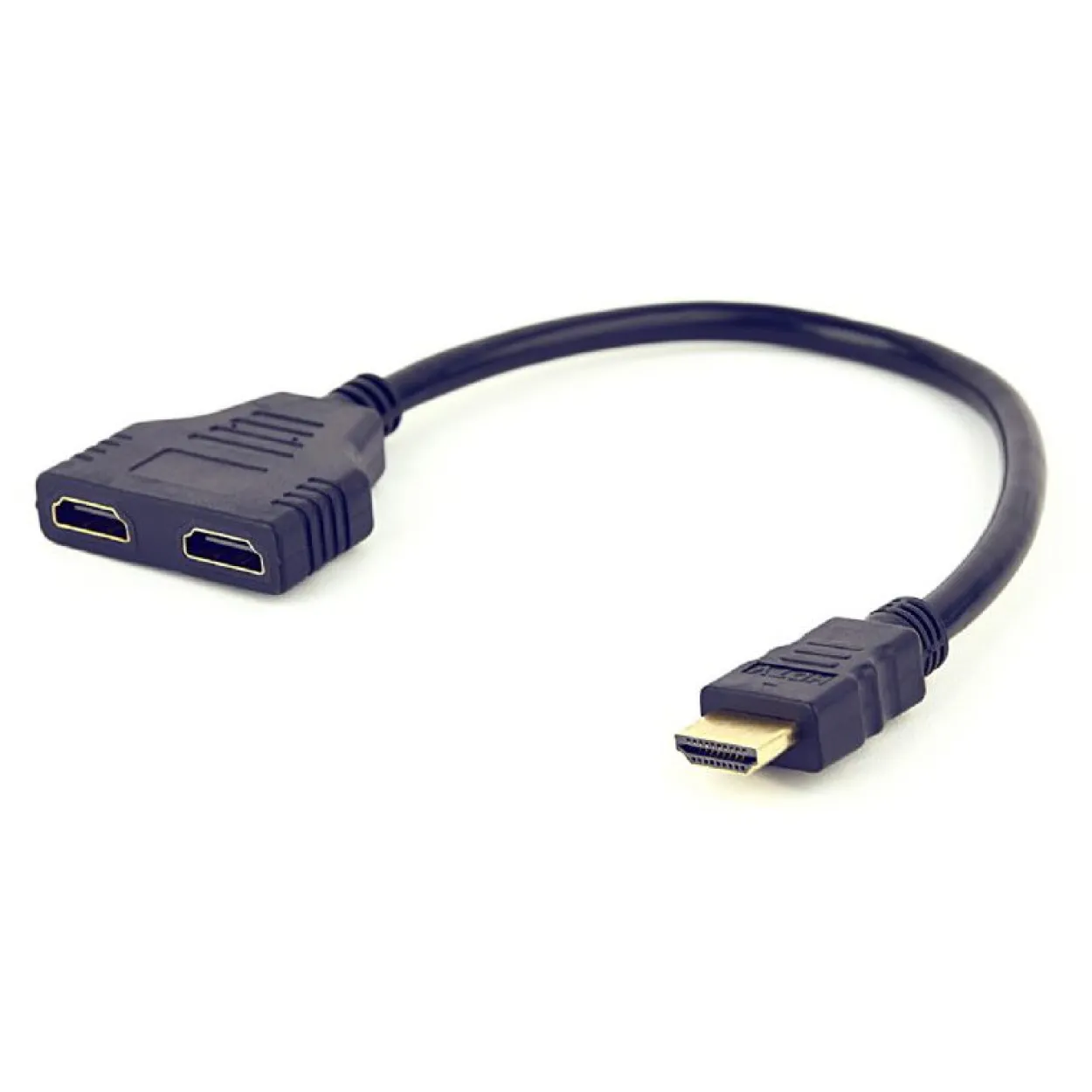 Gembird DSP-2PH4-04 HDMI-Kabel HDMI Typ A (Standard) 2 x HDMI Type A (Standard) Schwarz