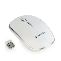 Gembird MUSW-4B-01-W 2.4 GHz und USB weiß (kabellos)