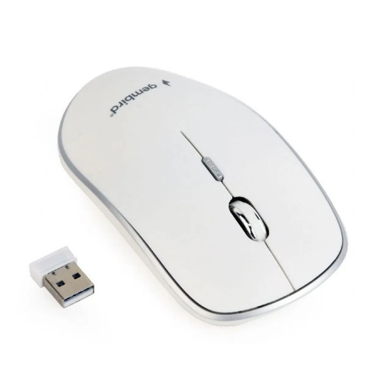 Gembird MUSW-4B-01-W 2.4 GHz und USB weiß (kabellos)