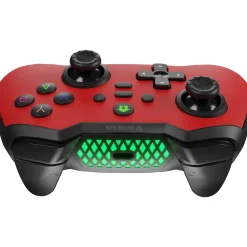 Genesis Gamepad MANGAN 400 kabellos rot/schwarz