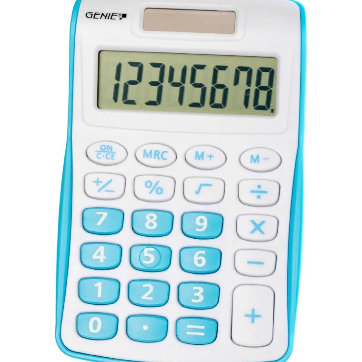 Genie Taschenrechner 120 B 8-stellig blau