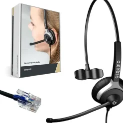 Gequdio Headset 1-Ohr für Cisco mit Kabel