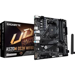 Gigabyte A520M DS3H WiFi6E (A520,AM4,mATX,DDR4)
