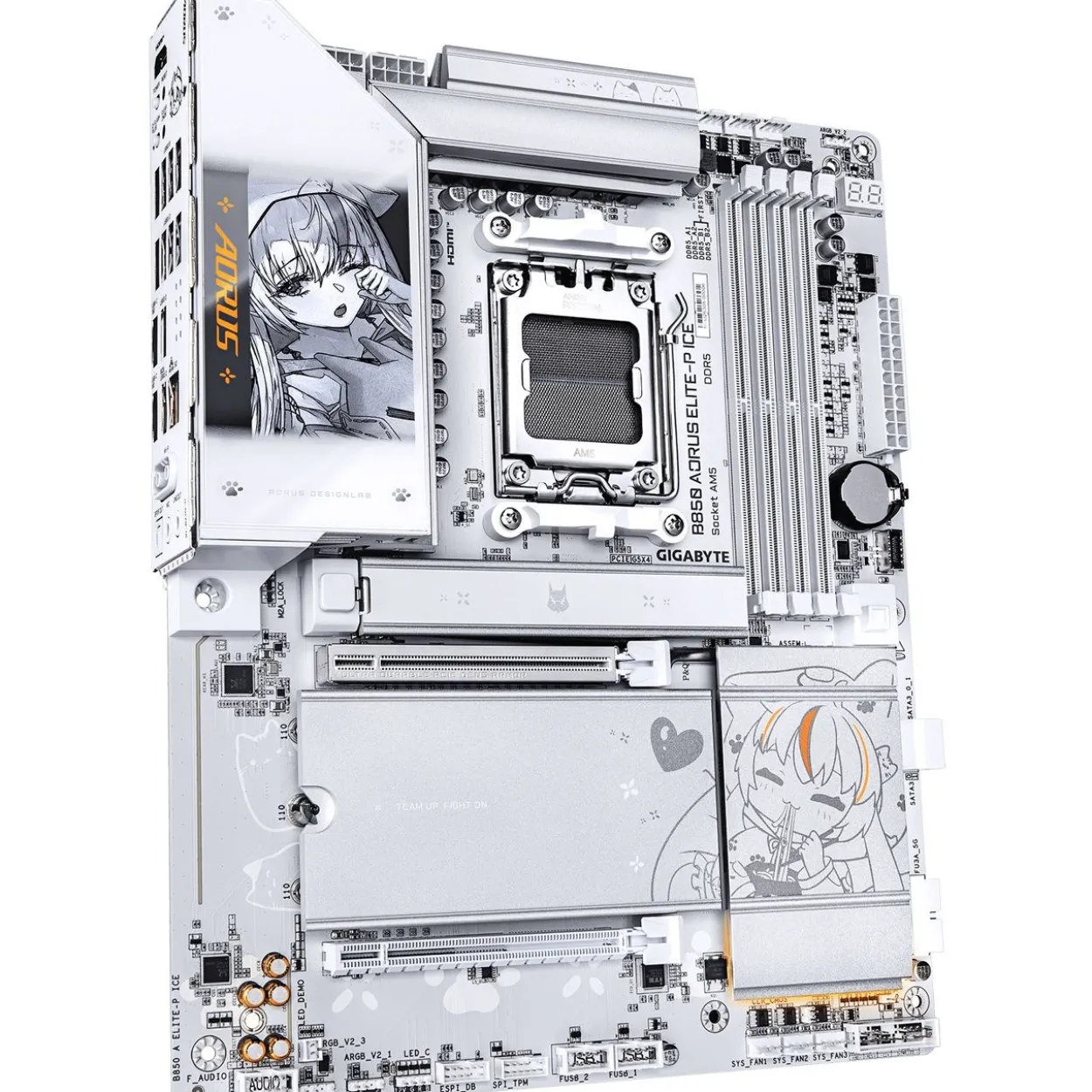 Gigabyte B850 AORUS ELITE-P ICE ATX / AM5 / B850 / 4xDDR5 / 4x SATA, 4x M.2