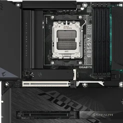 Gigabyte B850M AORUS STEALTH uATX / AM5 / B850 / 4xDDR5 / 4x SATA, 3x M.2
