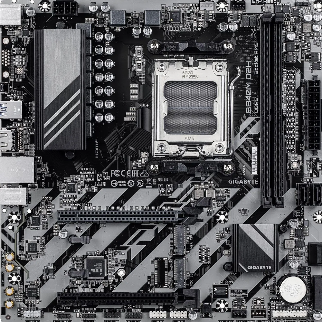 Gigabyte B840M D2H AMD B840 So.AM5 DDR5 mATX Retail