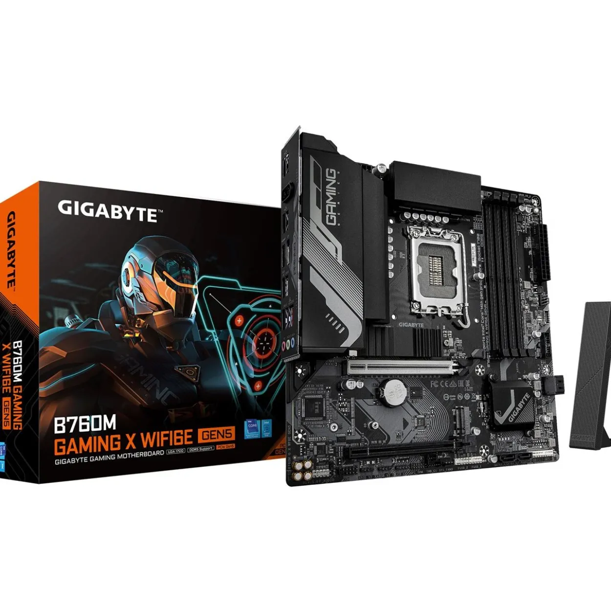 Gigabyte B760M Gaming X WiFi6E GEN5 Intel B760 So. 1700 DDR5 µATX Retail