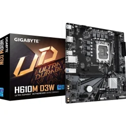 Gigabyte H610M D3W Intel H610 So. 1700 DDR5 µATX Retail