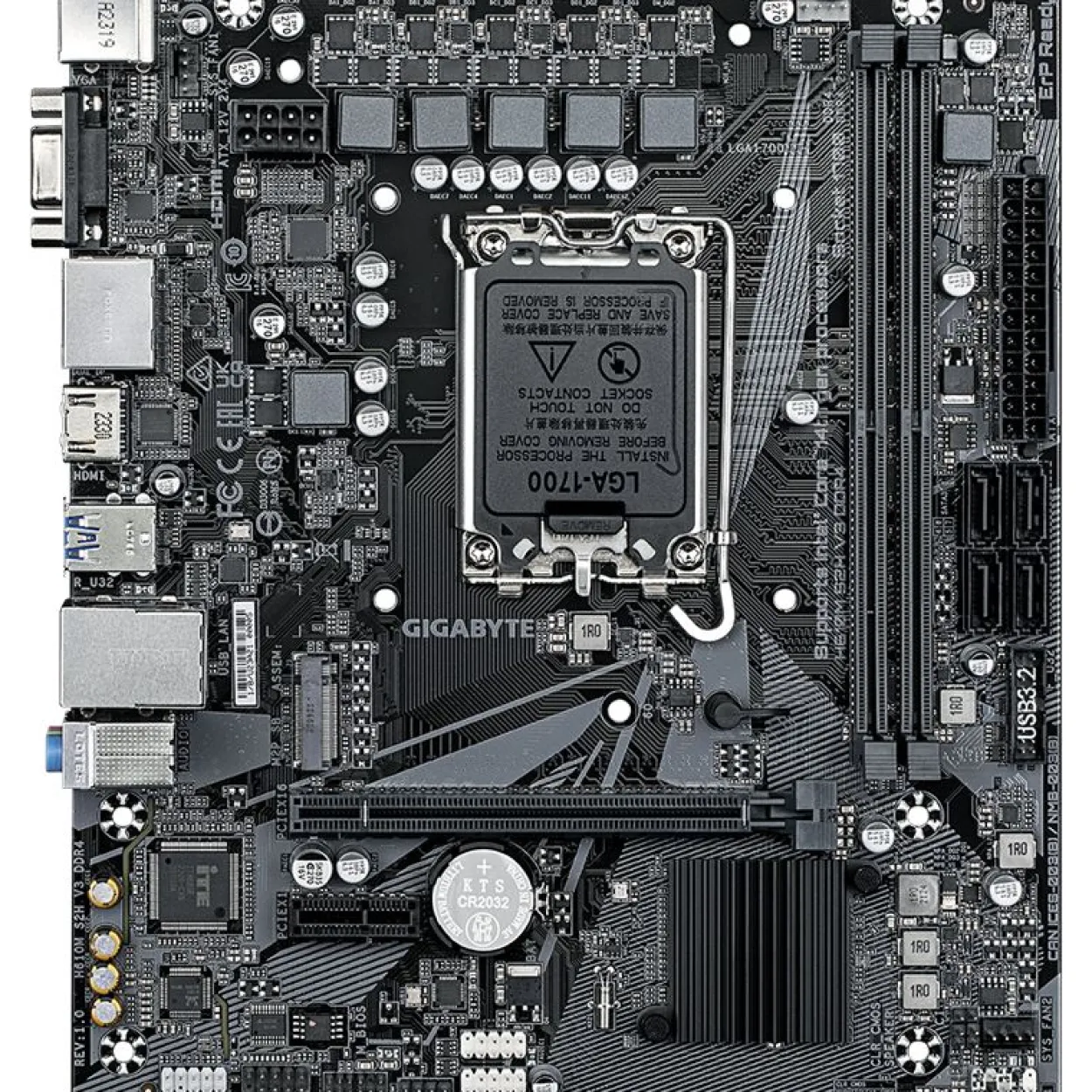Gigabyte H610M S2H V3 Intel H610 So.1700 DDR4 mATX Retail