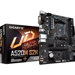 Gigabyte S2H AMD A520 So.AM4 DDR4 mATX Retail