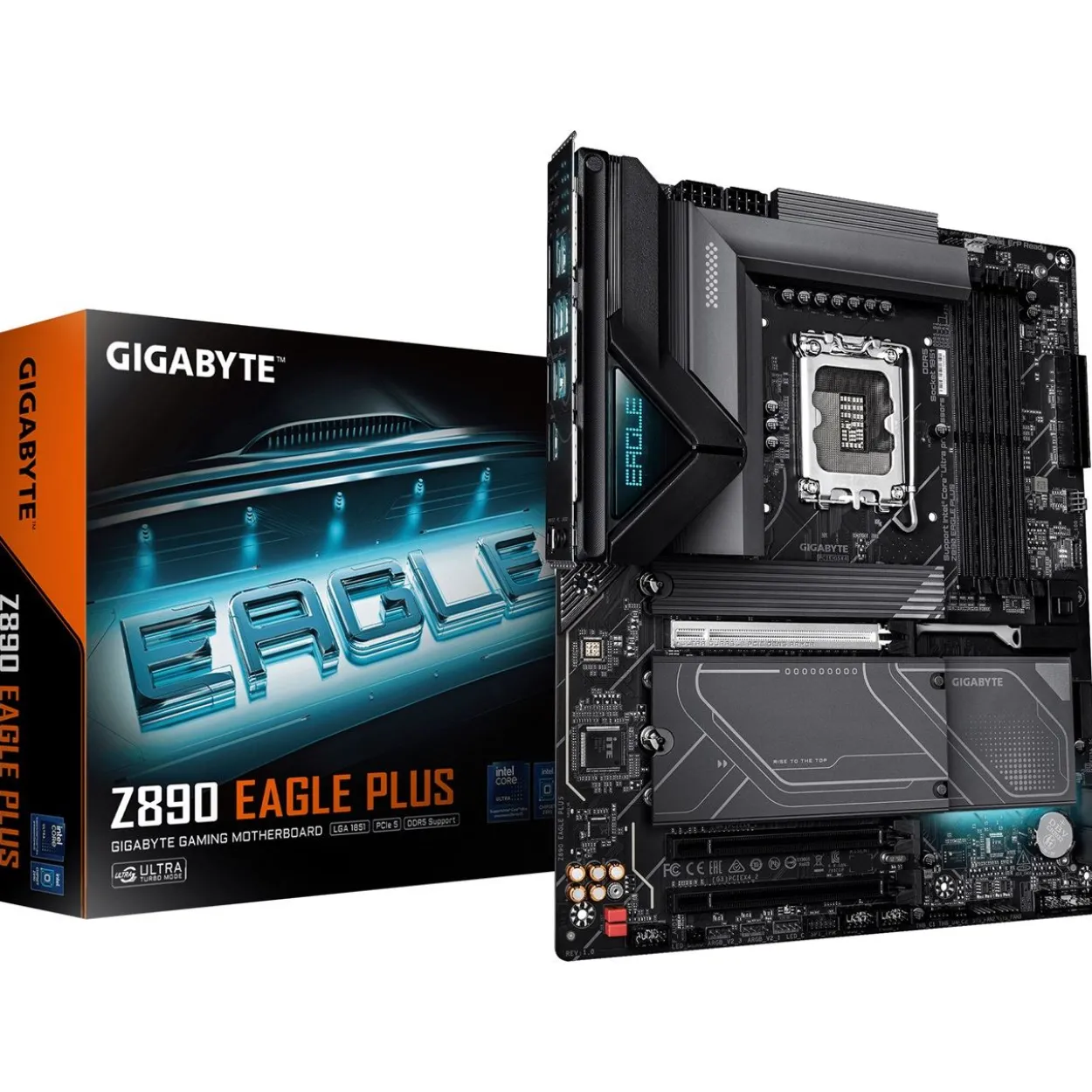 Gigabyte Z890 EAGLE PLUS ATX / Intel 1851 / Z890 / 4xDDR5 / 4x SATA, 4x M.2