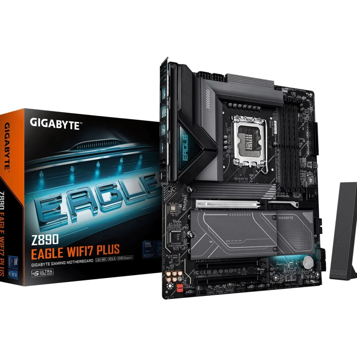 Gigabyte Z890 EAGLE WIFI7 PLUS ATX / Intel 1851 / Z890 / 4xDDR5 / 4x SATA, 4x M.2