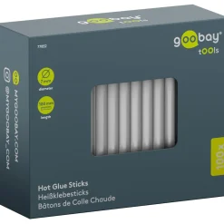 goobay Heißklebesticks 7mm x 100mm transparent, 100 St.
