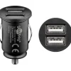 goobay Kfz-Ladeadapter schwarz, 24 Watt
