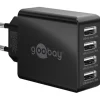 goobay Ladeadapter schwarz, 30 Watt