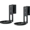 goobay Lautsprecher-Wandhalterung Modern Era 1 Flex schwarz