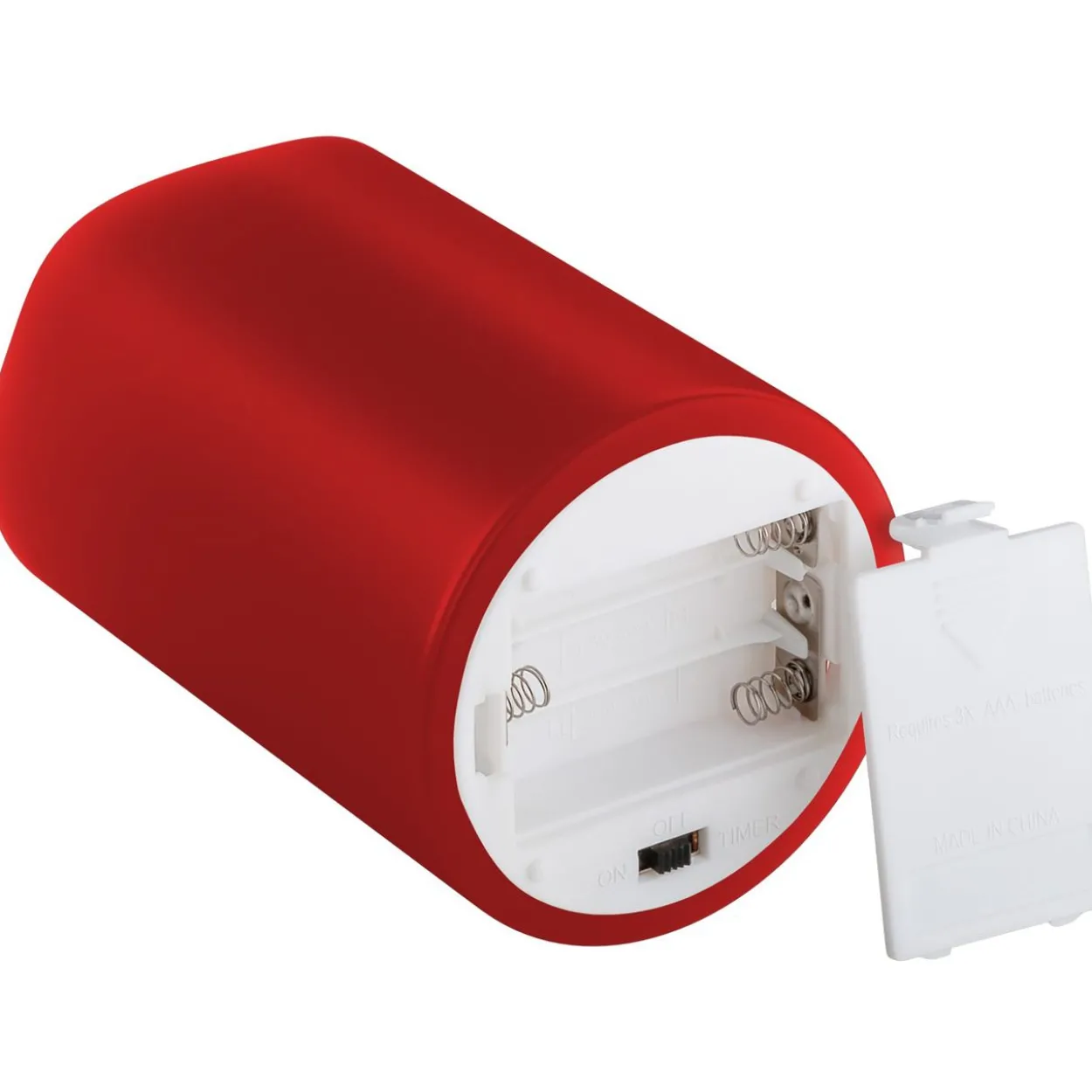 goobay LED-Kerzen rot, 4 St.