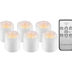 goobay LED-Teelichter weiß, 6 St.