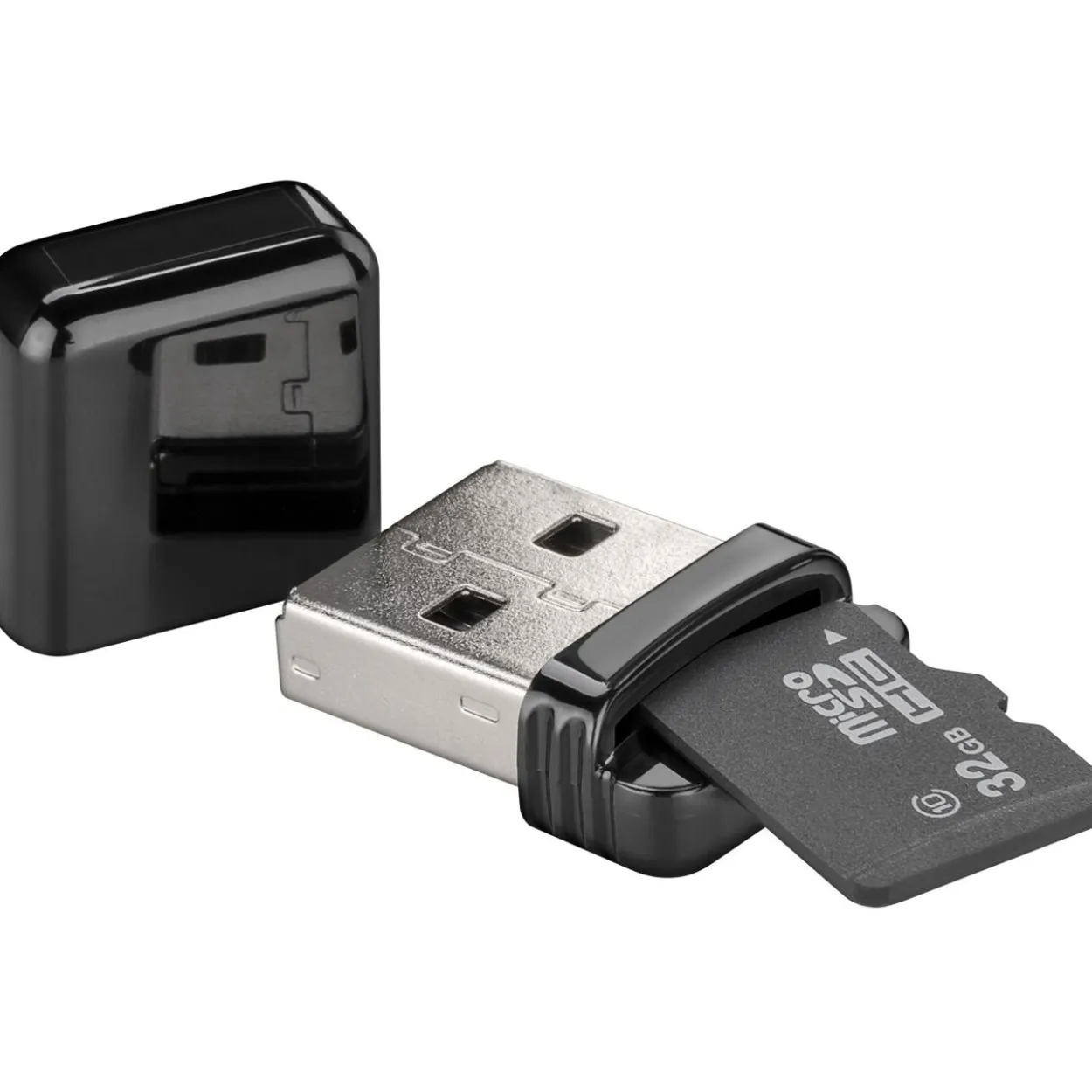 goobay microSD-Kartenleser schwarz