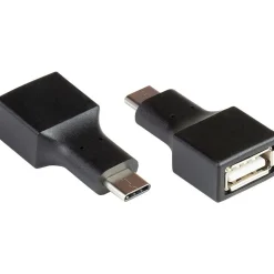 Good Connections Adapter USB 2.0 USB-CÖ Stecker an Buchse A, schwarz, ®