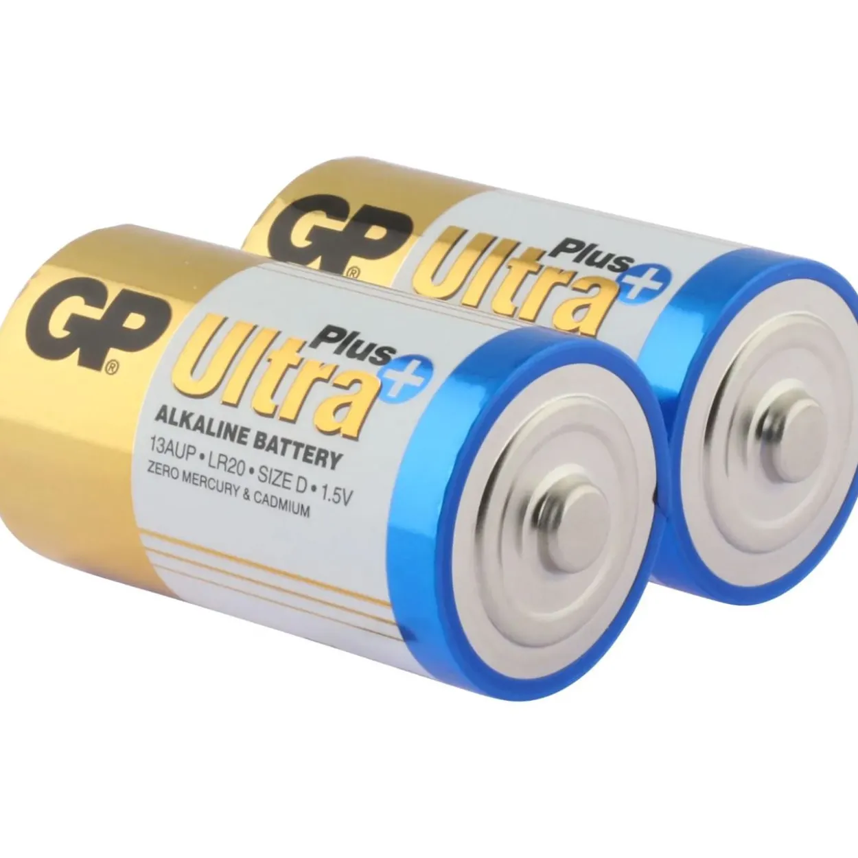 GP Batteries Ultra Alkaline Batterie D Mono 1,5V 2er Blister