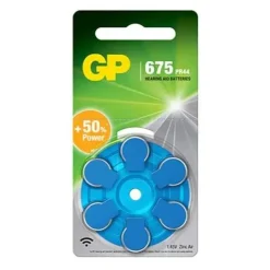 GP 6 Knopfzellen ZA675 1,45 V