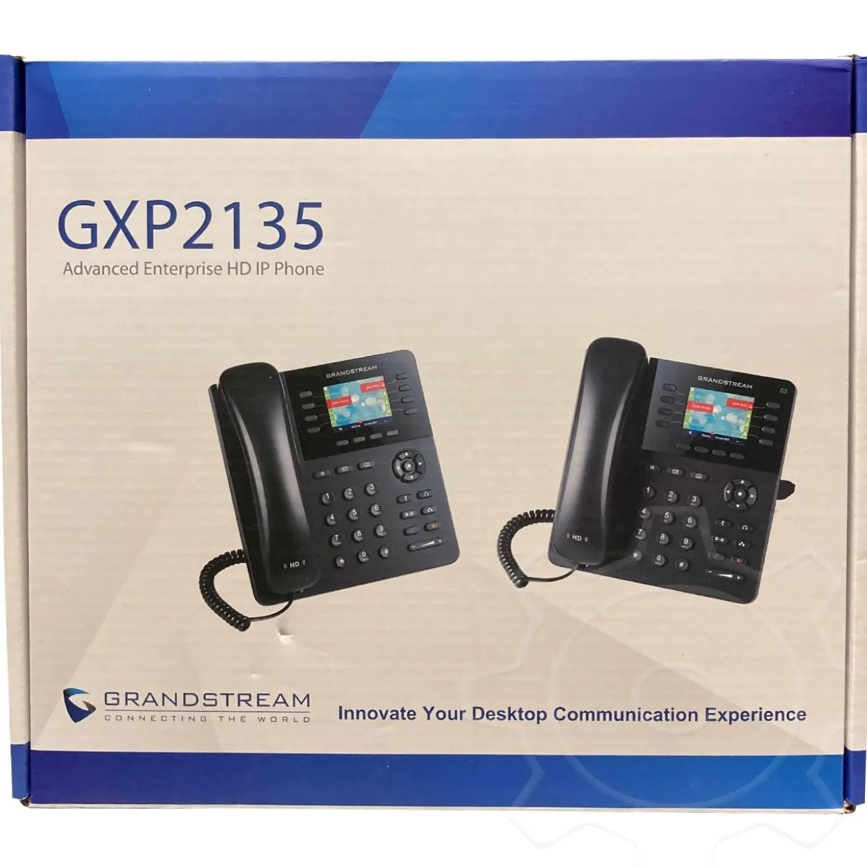 Grandstream GXP-2135 SIP Telefon HD Audio 4 SIP-Konten Farbdisplay