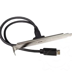 Graugear Erweiterungskabel mit PCI Blende,Type-E auf Type-C retail