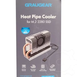 Graugear Kühlkörper SSD M.2 2280 mit PWM Lüfter retail
