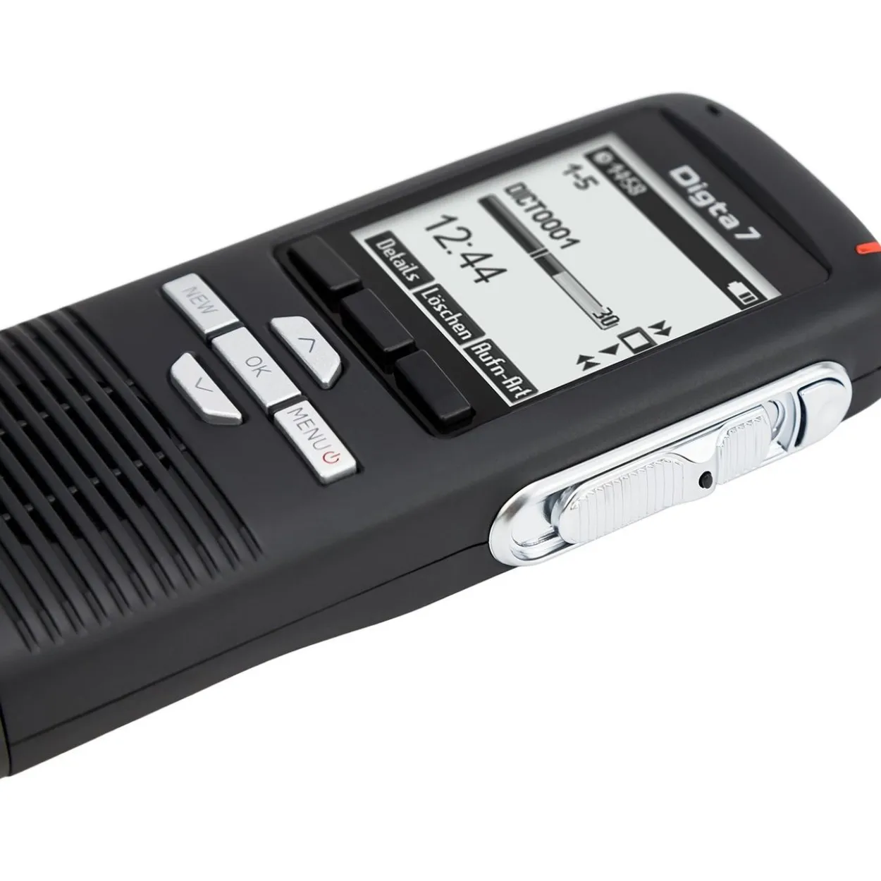 GRUNDIG Digta 7 Starter Kit mit DigtaSoft One digitales Diktiergerät-Set 2 GB