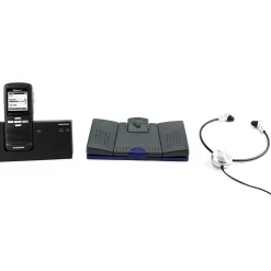 GRUNDIG Digta 7 Starter Kit mit DigtaSoft One digitales Diktiergerät-Set 2 GB